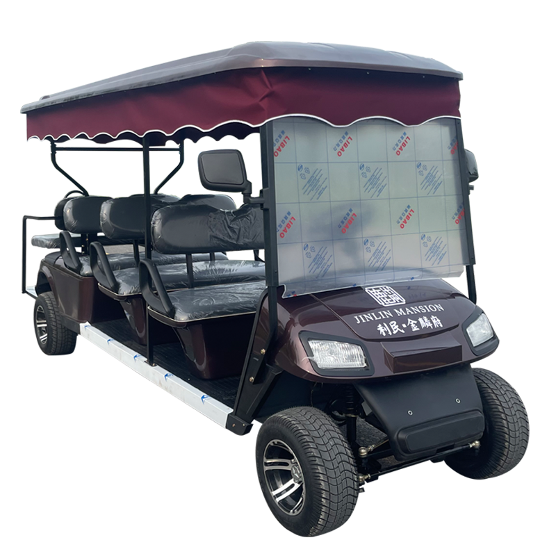 尚卓电动观光车取代燃油观光车大势所趋